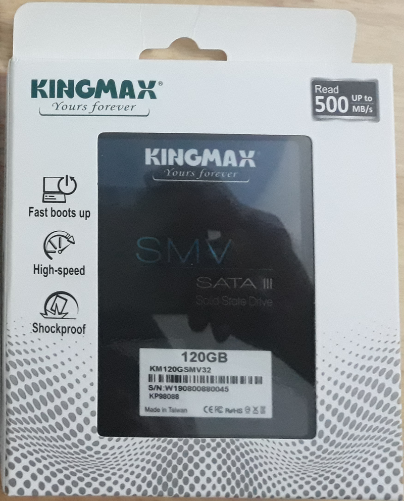 SSD Kingmax SMV32 120Gb chính hãng bảo hành 3 năm